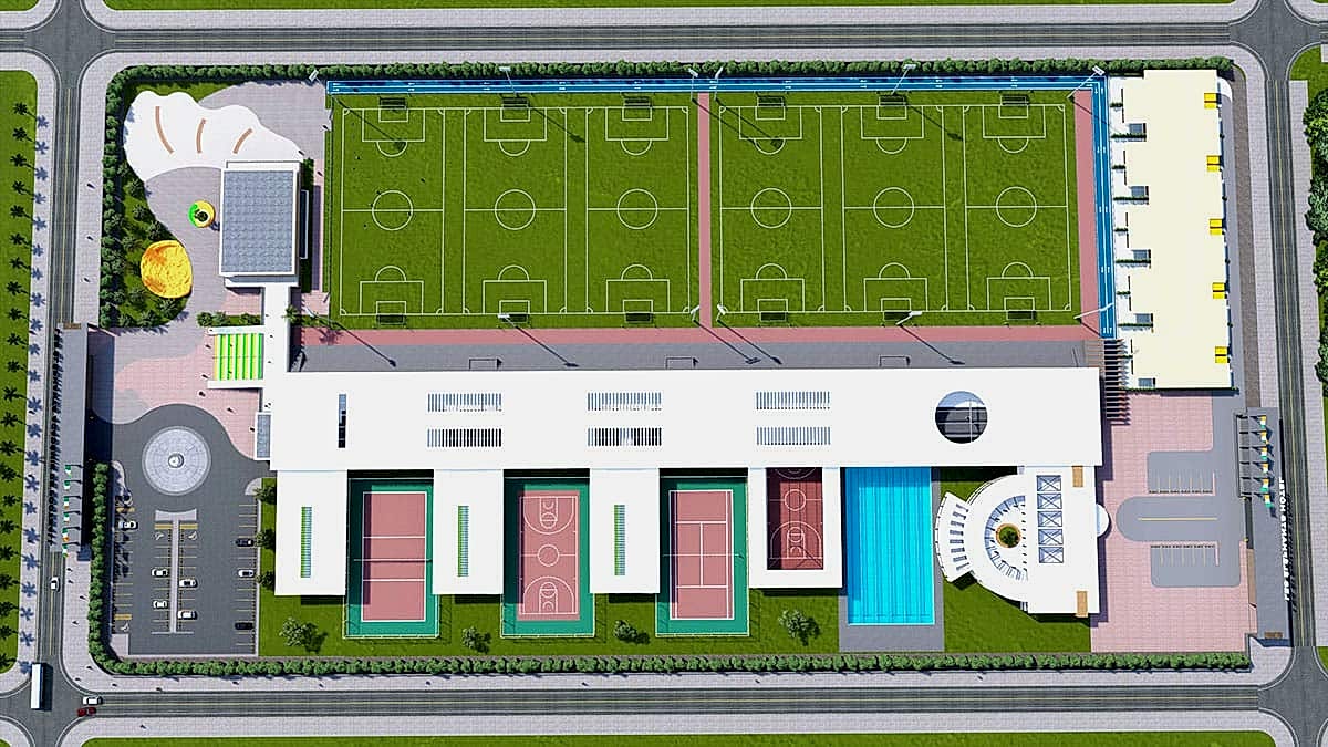 Spor Merkezi Tasarımı